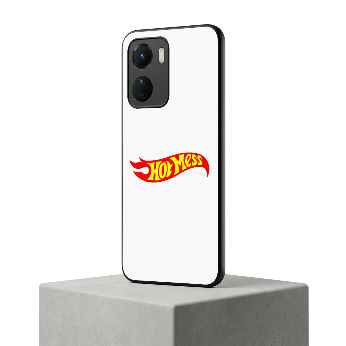 Hot Mess vivo y16 mobile cover | shockproof glass phone case