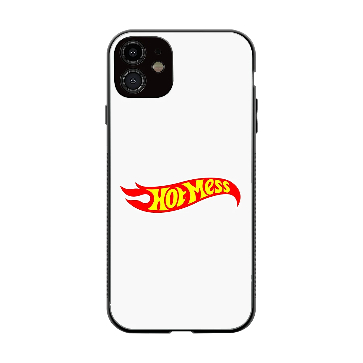 Hot Mess back phone cover | glass case for iphone 11