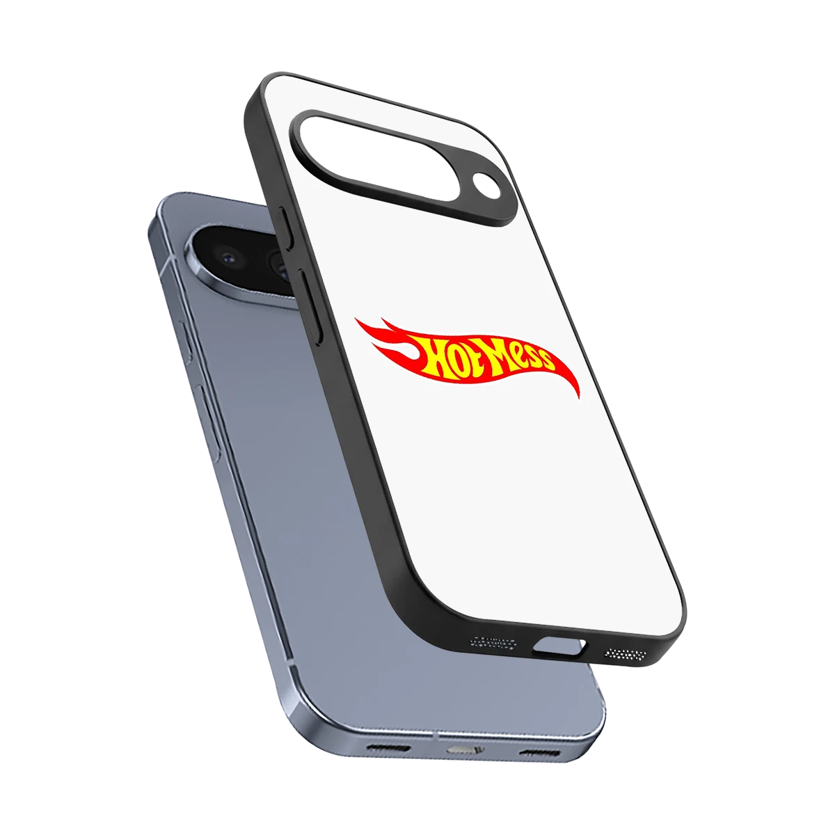Hot Mess sleek google pixel 10 cover with tempered glass back and TPU edges
