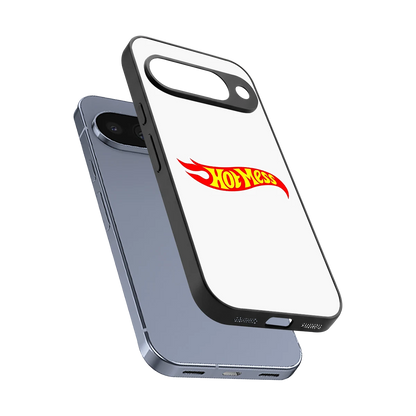Hot Mess sleek google pixel 10 cover with tempered glass back and TPU edges