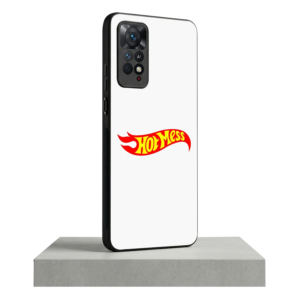 Hot Mess redmi note 11 pro mobile cover | shockproof glass phone case