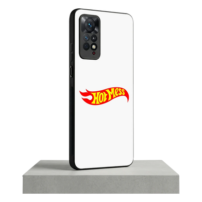 Hot Mess redmi note 11 pro mobile cover | shockproof glass phone case