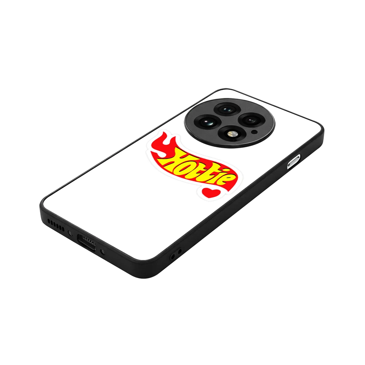 Hottie stylish phone case for oneplus 13 | glossy glass and slim fit