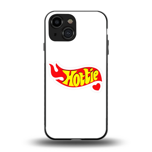 Hottie back phone cover | glass case for iphone 13 mini