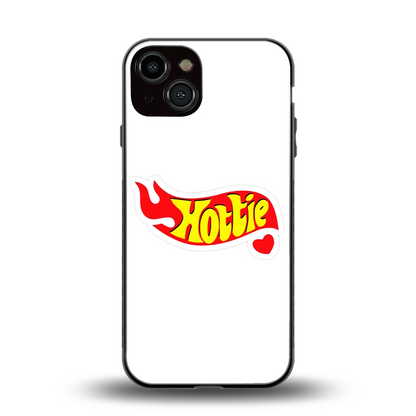 Hottie back phone cover | glass case for iphone 14