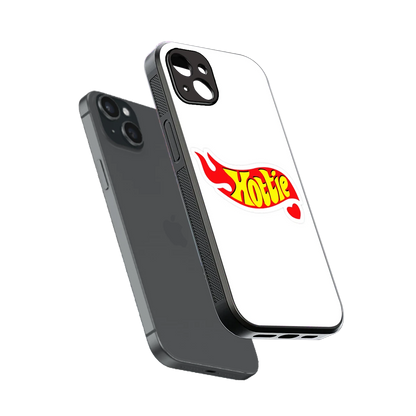Hottie sleek iphone 14 plus cover with tempered glass back and TPU edges