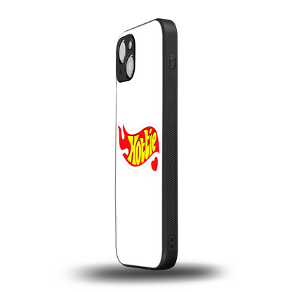 Hottie iphone 14 plus mobile cover | shockproof glass phone case