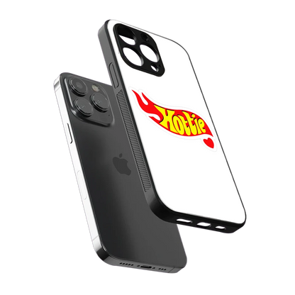 Hottie sleek iphone 15 pro max cover with tempered glass back and TPU edges