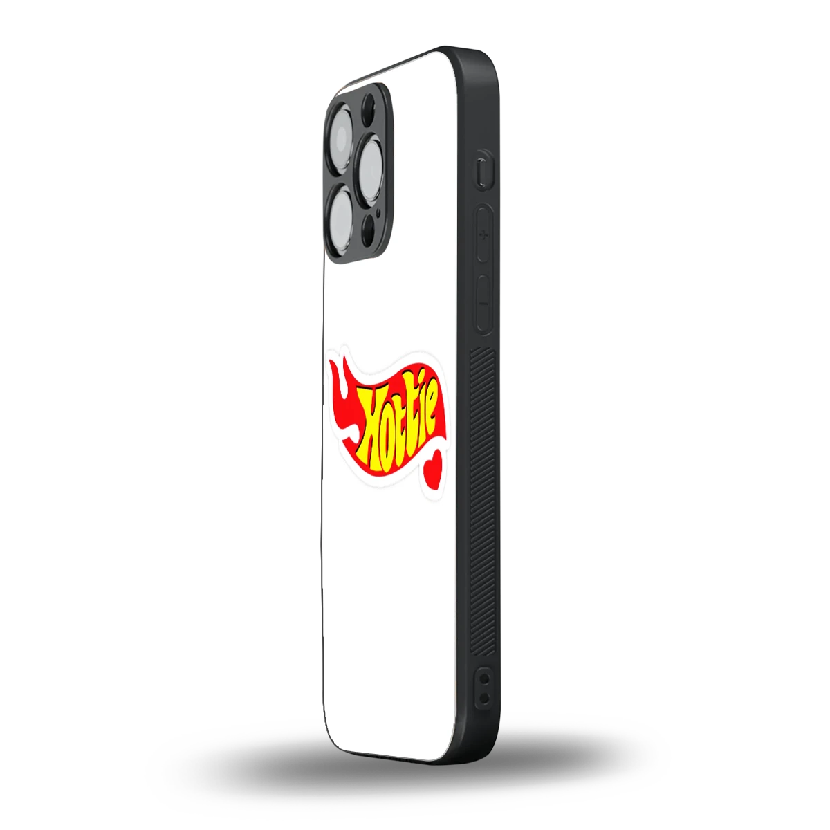 Hottie iphone 15 pro max mobile cover | shockproof glass phone case