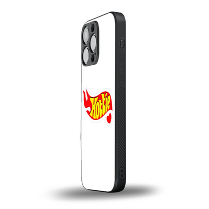 Hottie iphone 15 pro max mobile cover | shockproof glass phone case