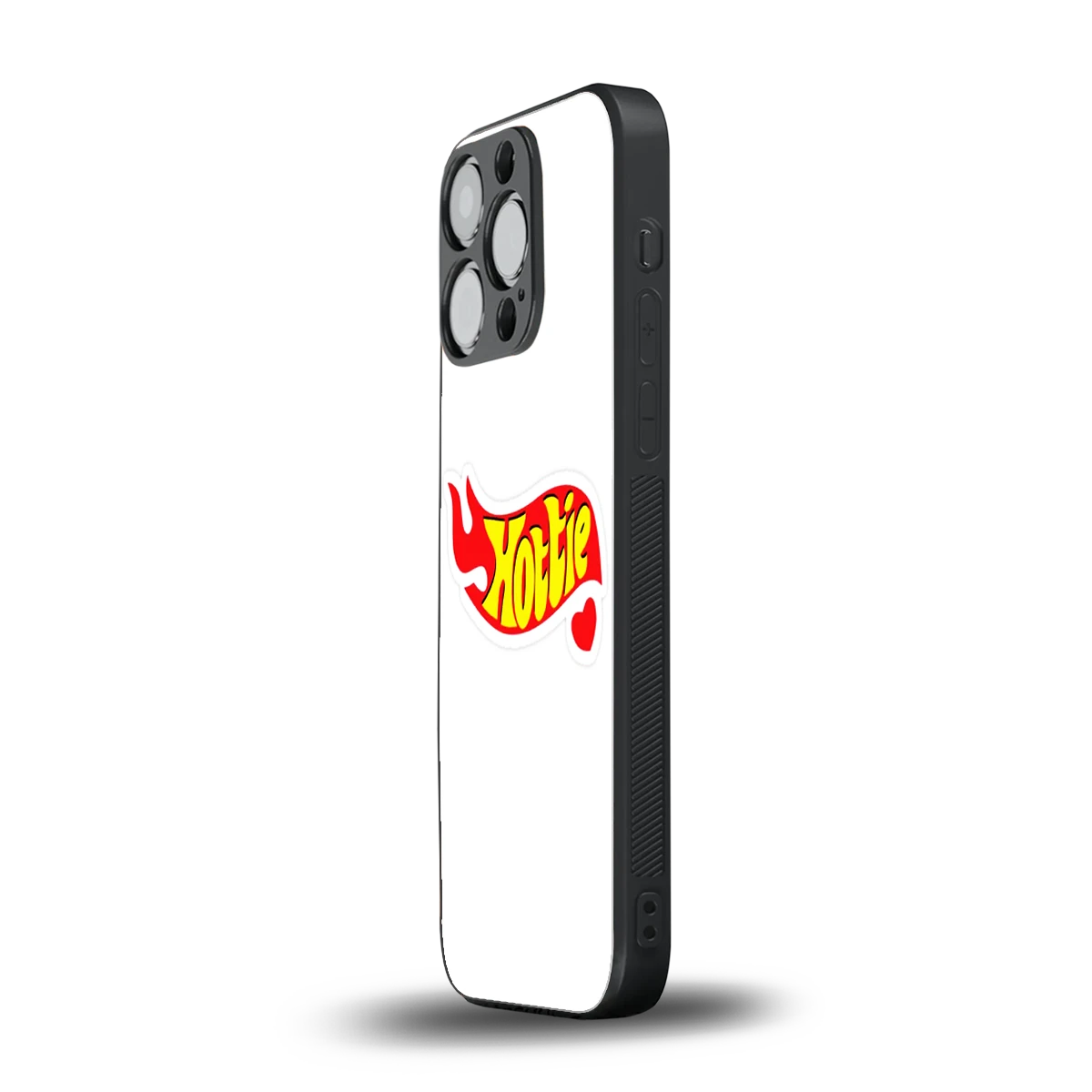 Hottie iphone 15 pro mobile cover | shockproof glass phone case