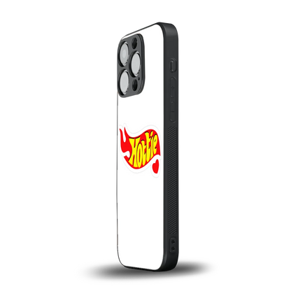 Hottie iphone 15 pro mobile cover | shockproof glass phone case