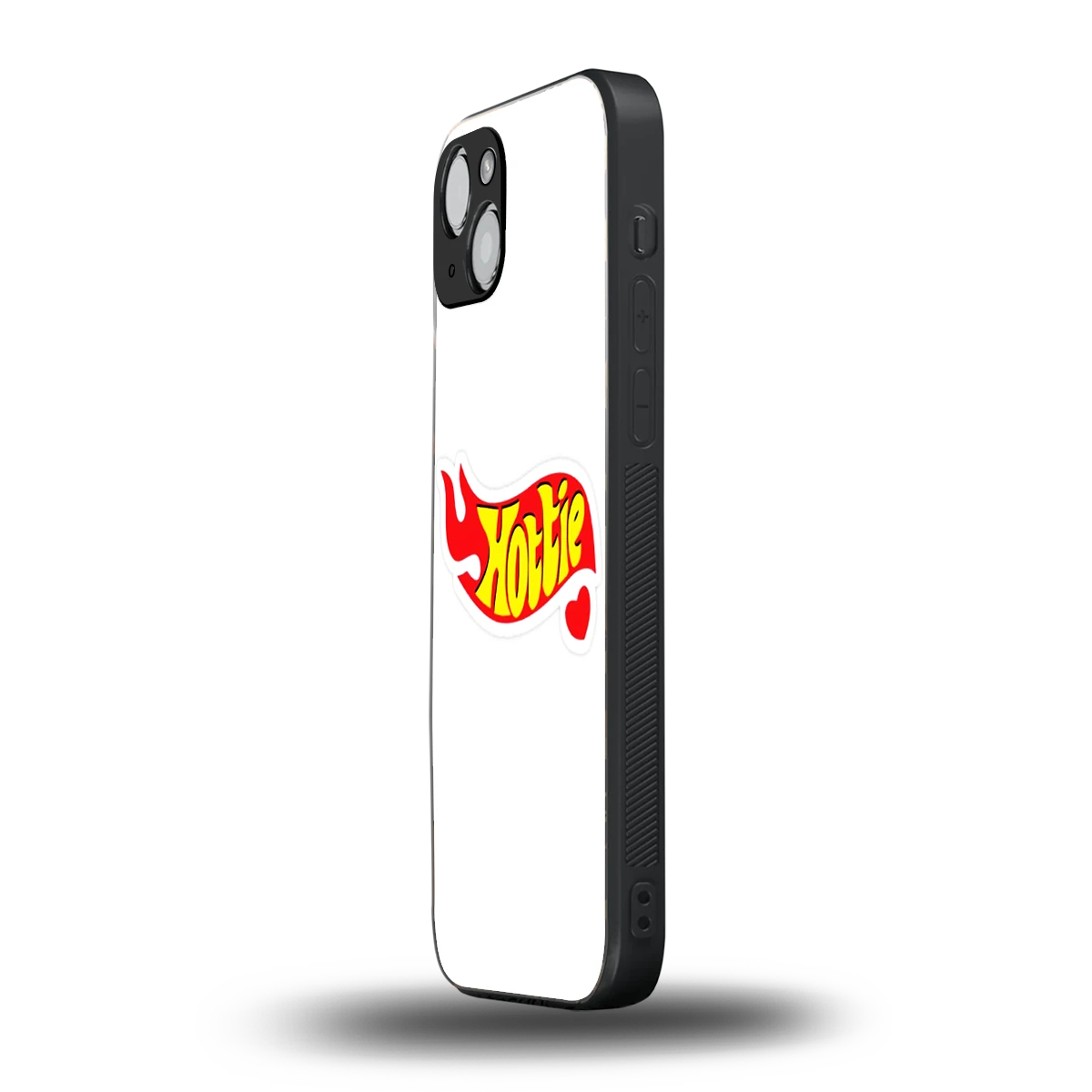 Hottie iphone 15 mobile cover | shockproof glass phone case