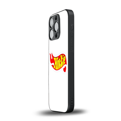 Hottie iphone 16 pro mobile cover | shockproof glass phone case