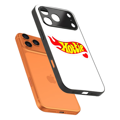 Hottie sleek iphone 17 pro max cover with tempered glass back and TPU edges