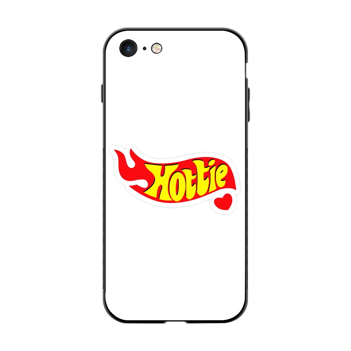 Hottie back phone cover | glass case for iphone 7
