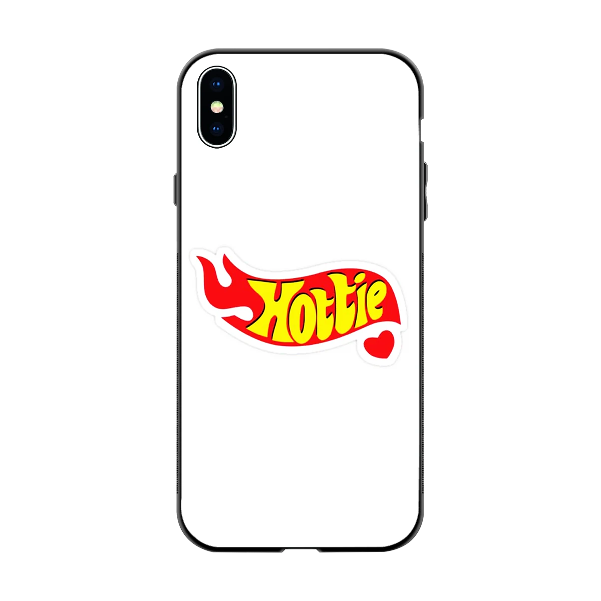 Hottie back phone cover | glass case for iphone xs max