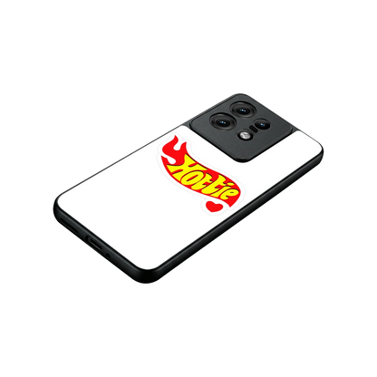Hottie stylish phone case for motorola edge 50 pro | glossy glass and slim fit