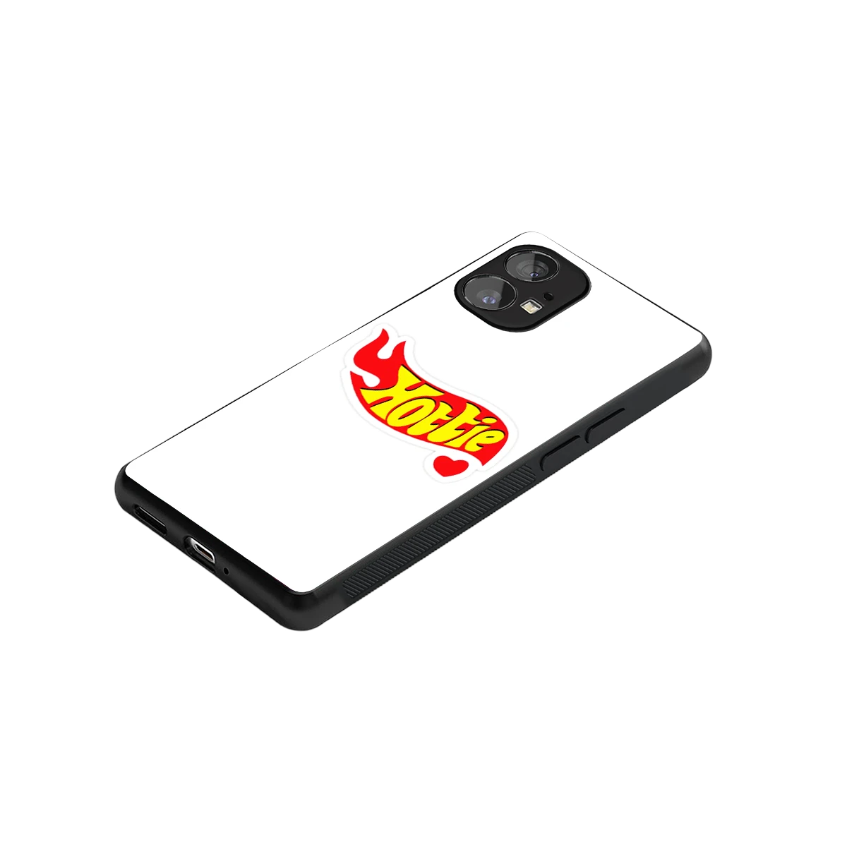 Hottie stylish phone case for nothing phone 1 | glossy glass and slim fit