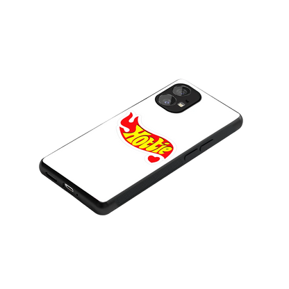 Hottie stylish phone case for nothing phone 1 | glossy glass and slim fit