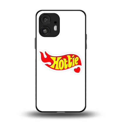 Hottie back phone cover | glass case for nothing phone 2