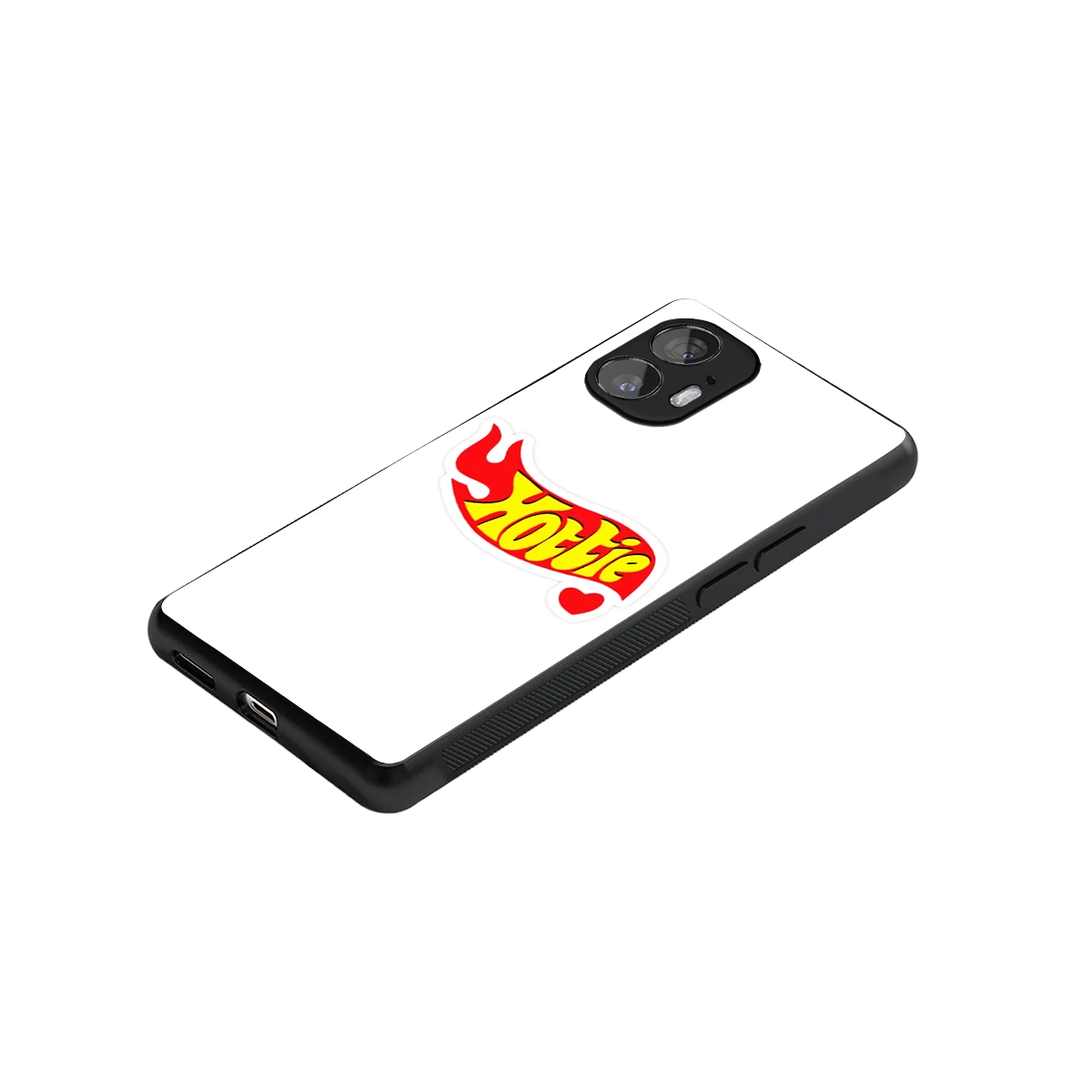 Hottie stylish phone case for nothing phone 2 | glossy glass and slim fit