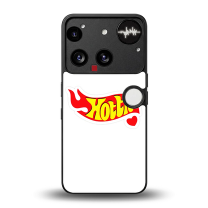 Hottie back phone cover | glass case for nothing phone 3