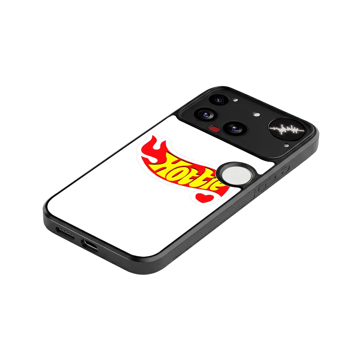 Hottie stylish phone case for nothing phone 3 | glossy glass and slim fit