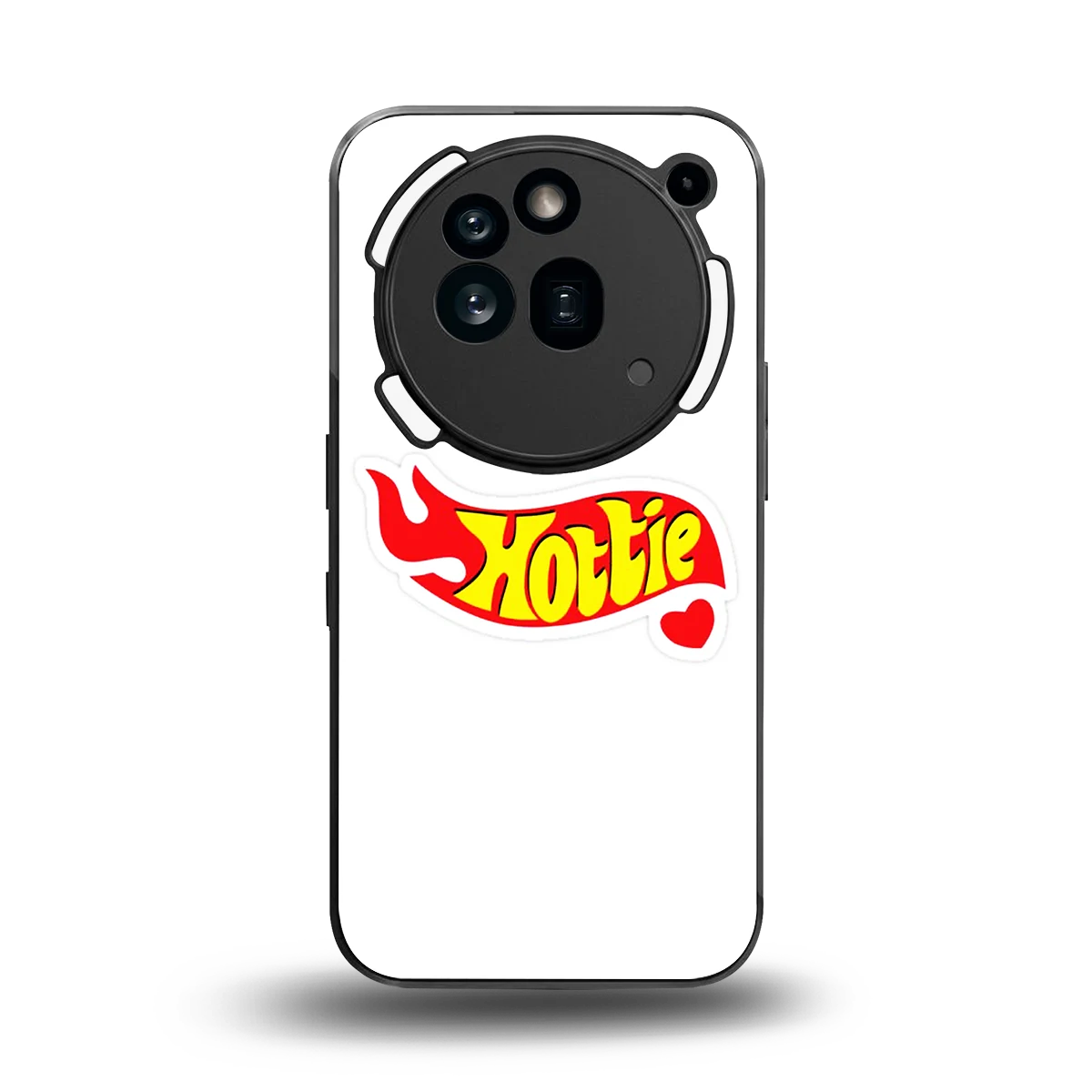 Hottie back phone cover | glass case for nothing phone 3a pro