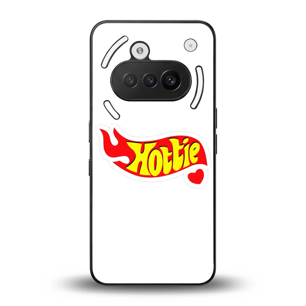 Hottie back phone cover | glass case for nothing phone 3a