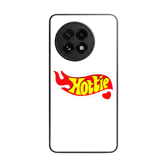 Hottie back phone cover | glass case for oneplus 13r