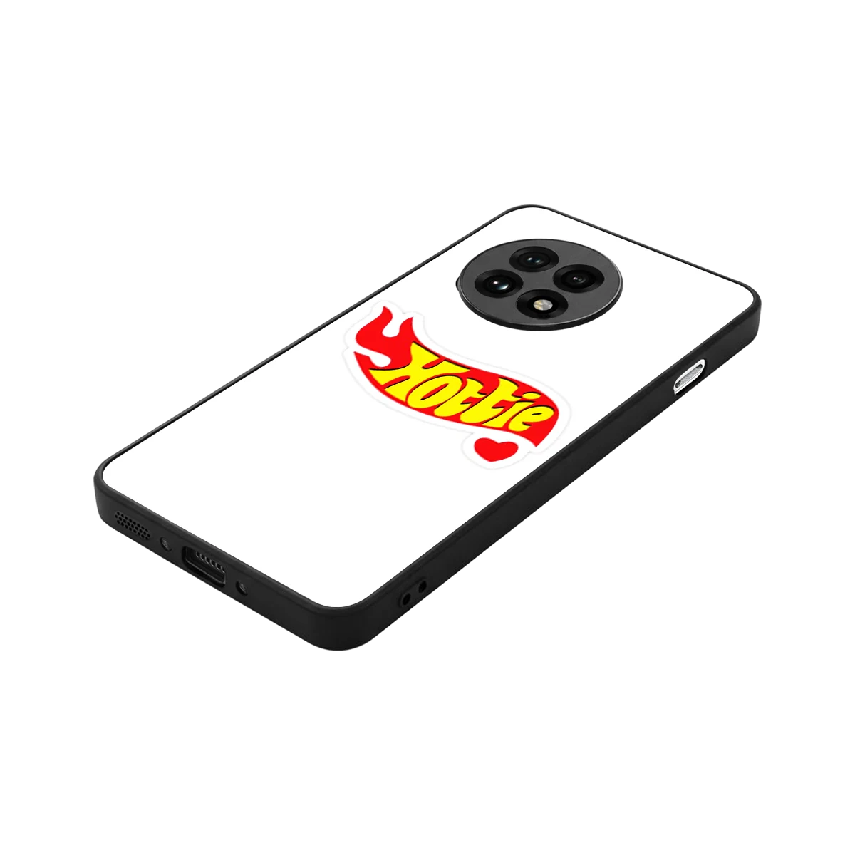 Hottie stylish phone case for oneplus 13r | glossy glass and slim fit
