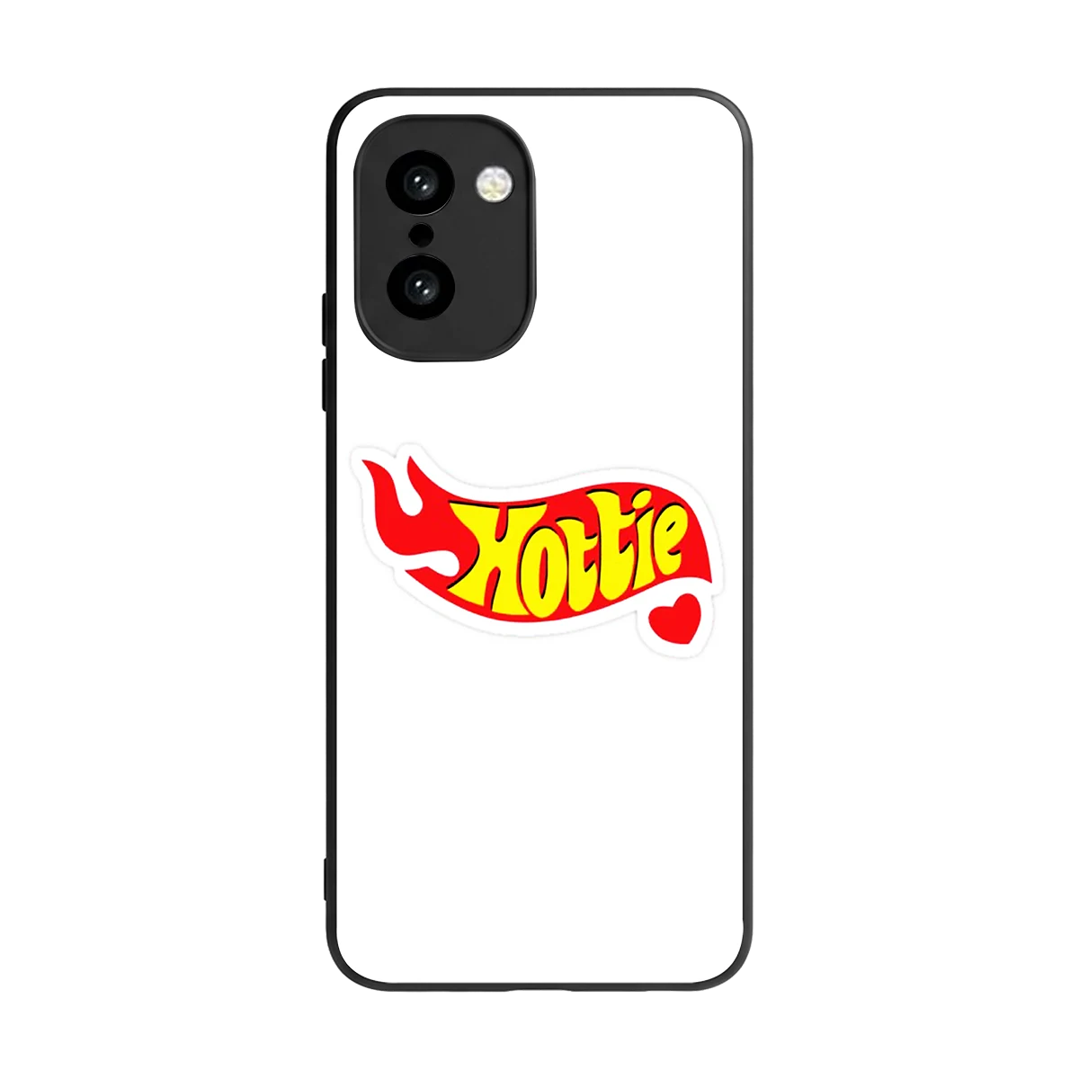 Hottie back phone cover | glass case for oneplus 15r