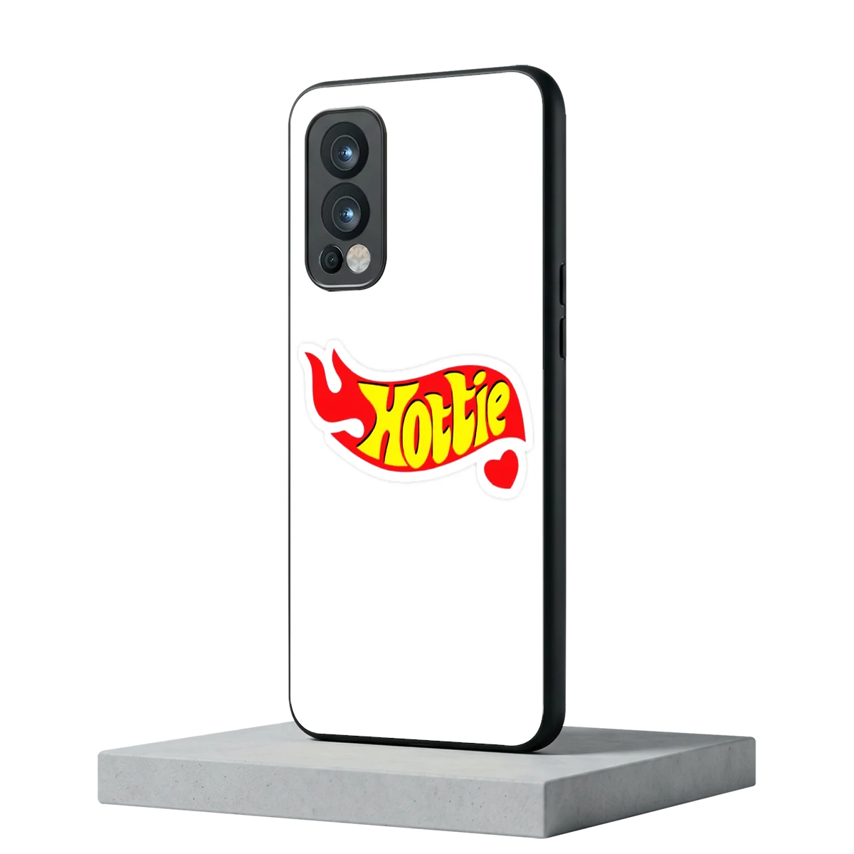 Hottie oneplus nord 2 mobile cover | shockproof glass phone case