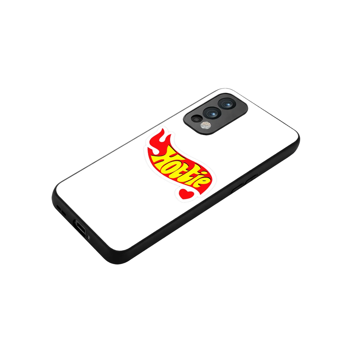Hottie stylish phone case for oneplus nord 2 | glossy glass and slim fit