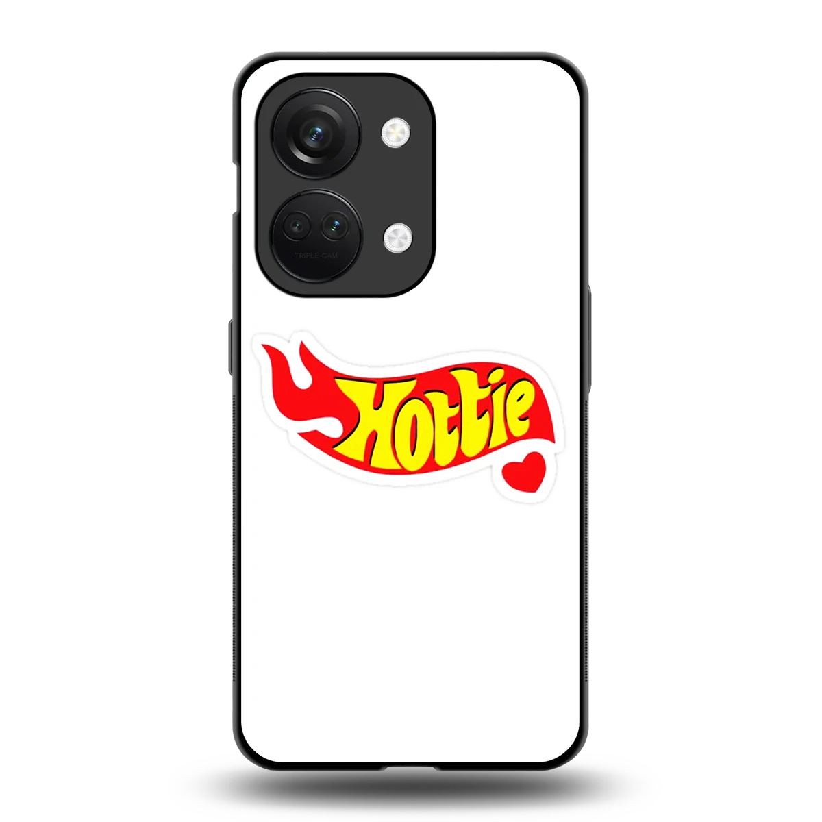 Hottie back phone cover | glass case for oneplus nord 3