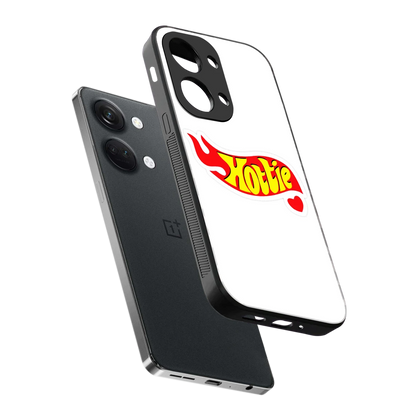 Hottie sleek oneplus nord 3 cover with tempered glass back and TPU edges