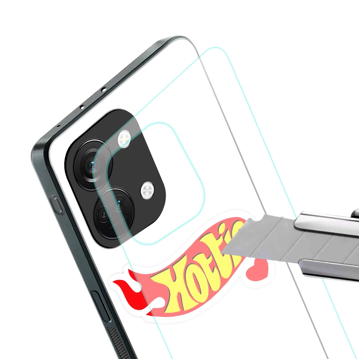 Hottie stylish phone case for oneplus nord 3 | glossy glass and slim fit