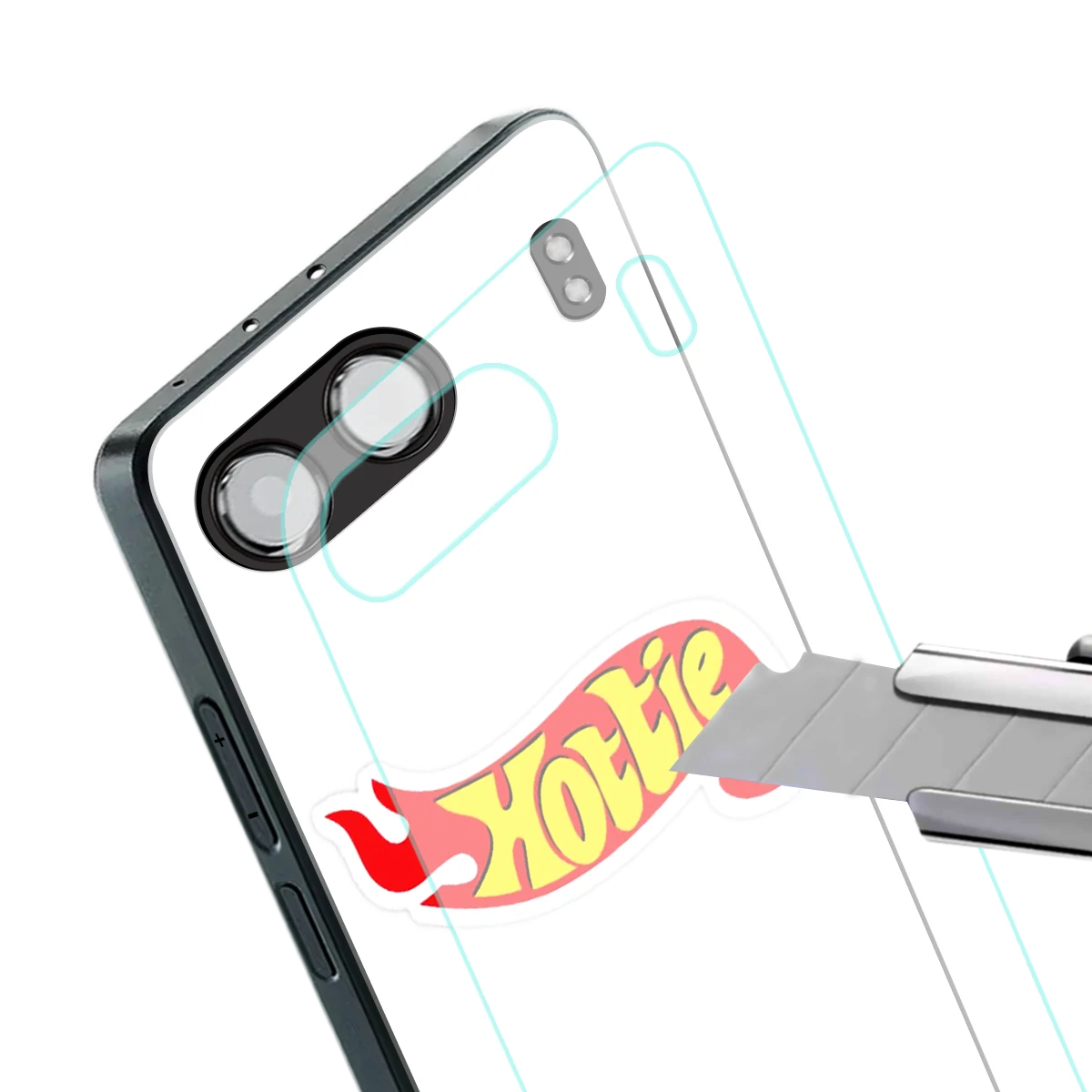 Hottie stylish phone case for oneplus nord 4 | glossy glass and slim fit