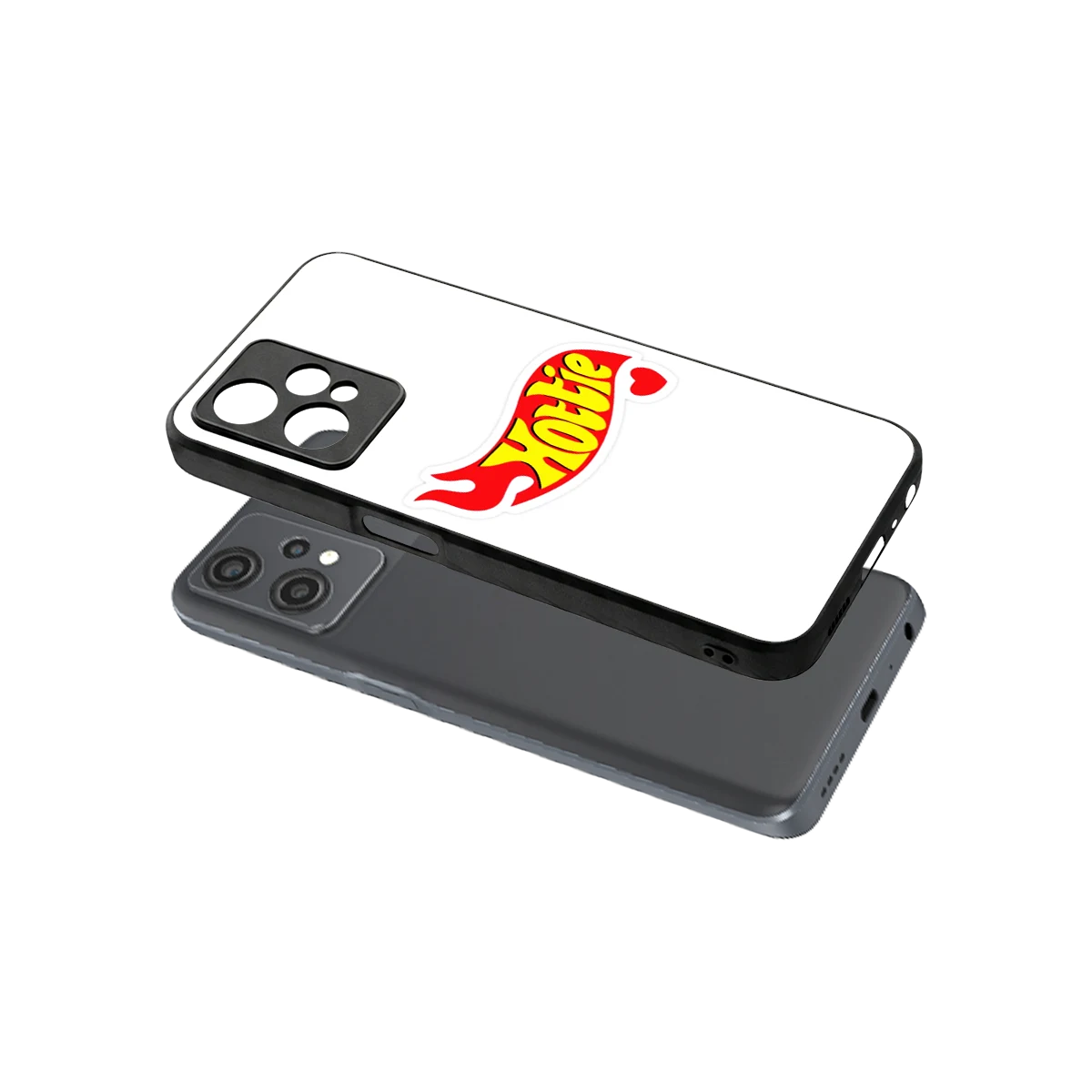 Hottie sleek oneplus nord ce 2 lite cover with tempered glass back and TPU edges