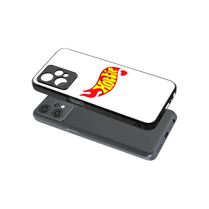 Hottie sleek oneplus nord ce 2 lite cover with tempered glass back and TPU edges