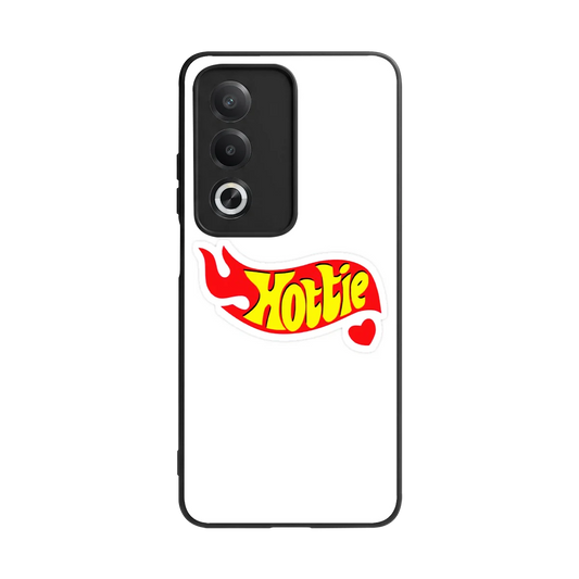 Hottie back phone cover | glass case for oppo a3 pro