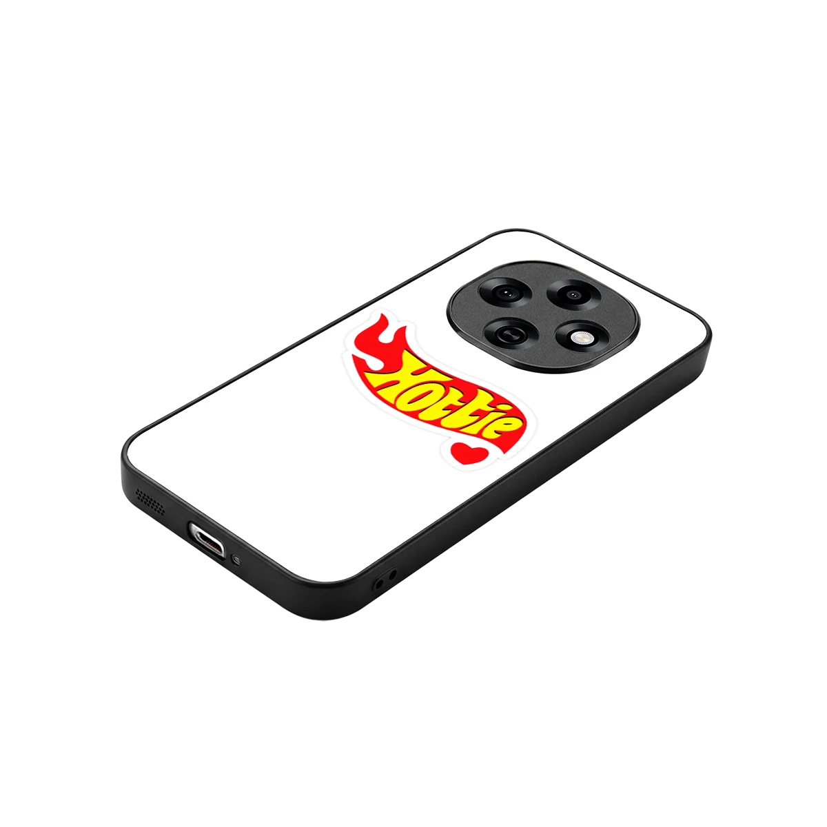 Hottie stylish phone case for oppo f31 pro 5g | glossy glass and slim fit