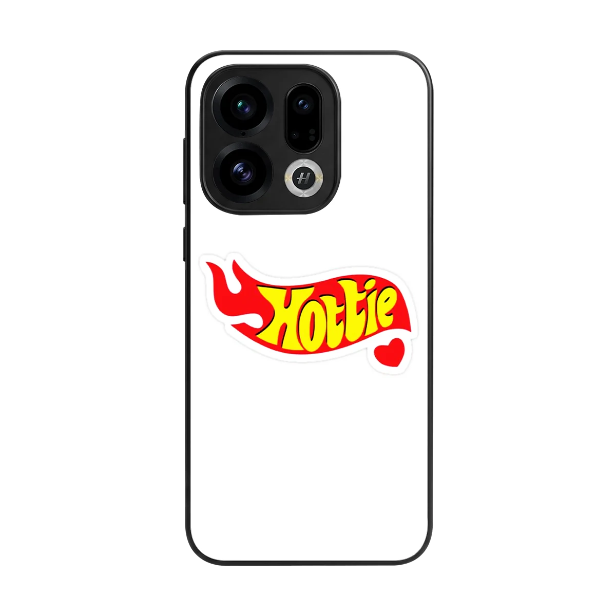 Hottie back phone cover | glass case for oppo find x9