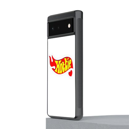 Hottie stylish phone case for google pixel 6a | glossy glass and slim fit