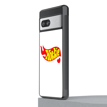 Hottie stylish phone case for google pixel 7a | glossy glass and slim fit