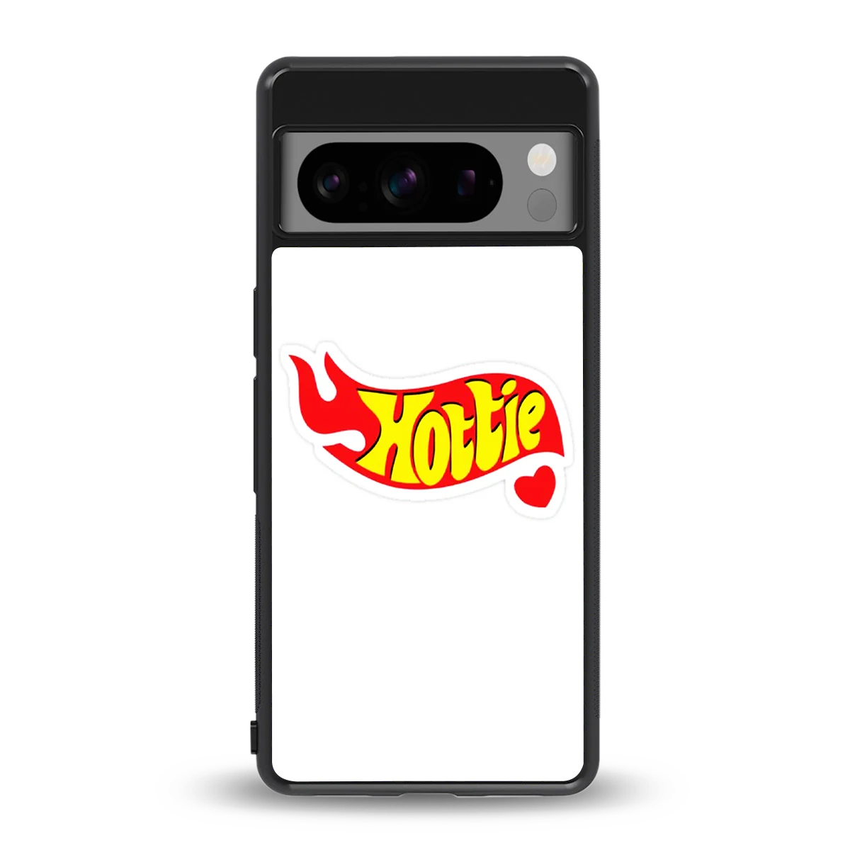 Hottie back phone cover | glass case for google pixel 8 pro