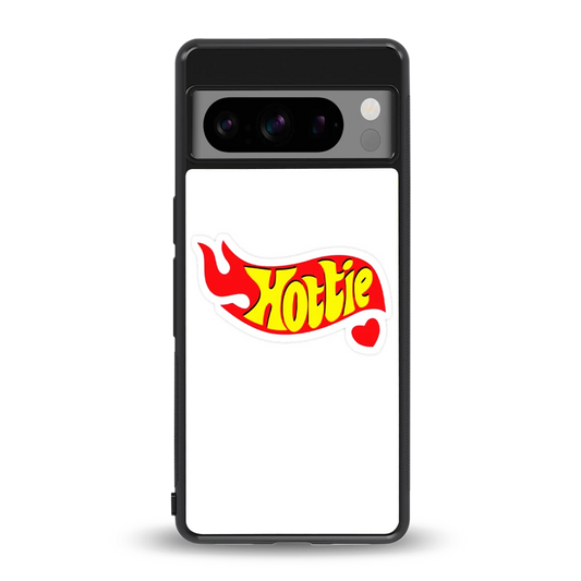 Hottie back phone cover | glass case for google pixel 8 pro