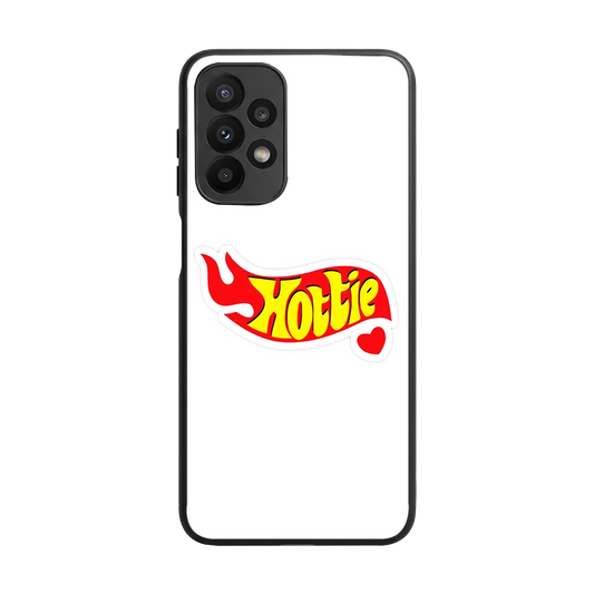 Hottie back phone cover | glass case for samsung galaxy a23