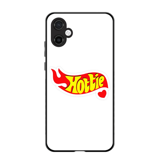 Hottie back phone cover | glass case for samsung galaxy a06 5g